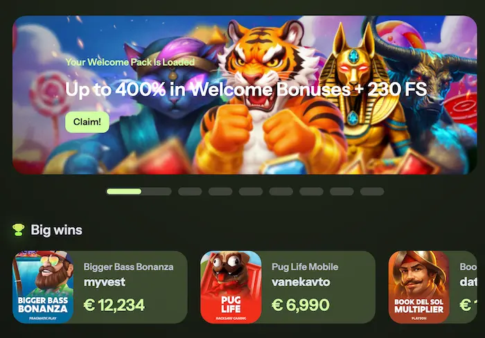 Home banner